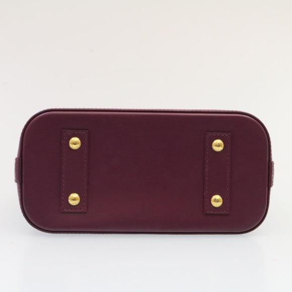 LOUIS VUITTON Monogram Totem Alma BB Hand Bag 2Way M41660 LV Auth knn001