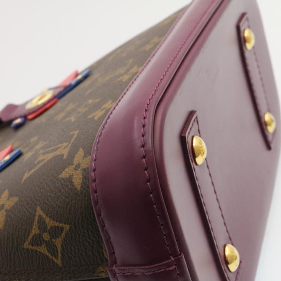 LOUIS VUITTON Monogram Totem Alma BB Hand Bag 2Way M41660 LV Auth knn001