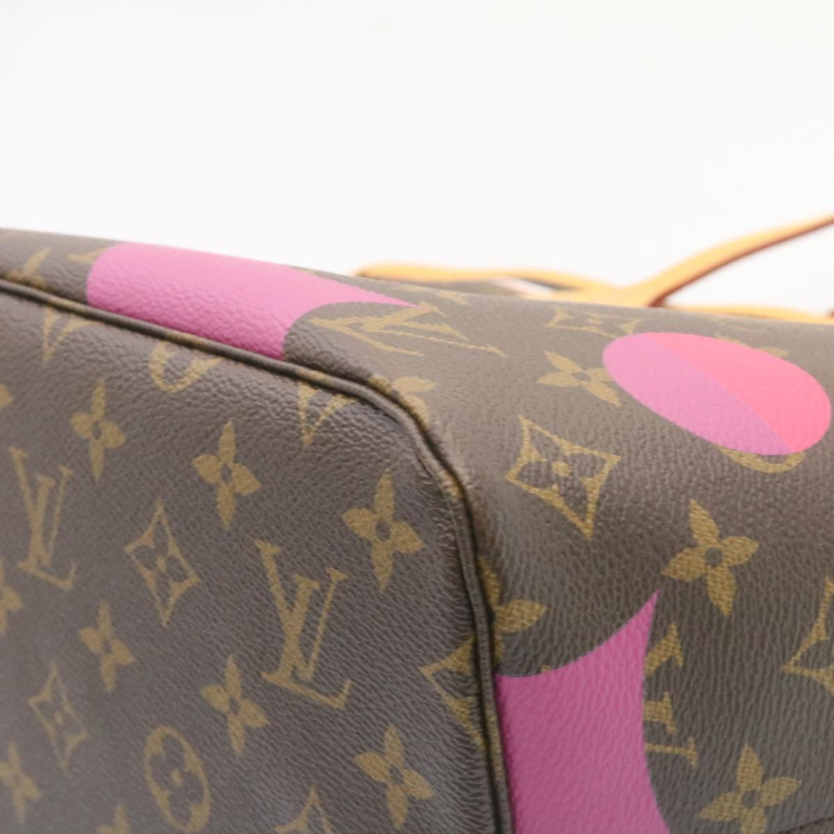 LOUIS VUITTON Monogram Game On Neverfull MM Tote Bag M57452 LV Auth knn013