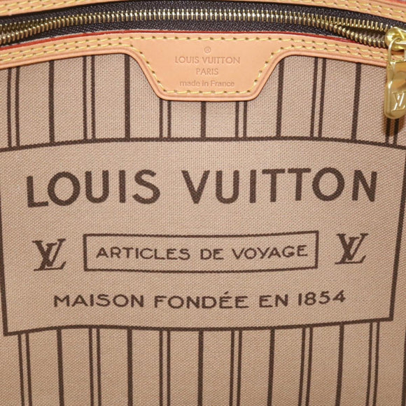 LOUIS VUITTON Monogram Game On Neverfull MM Tote Bag M57452 LV Auth knn013