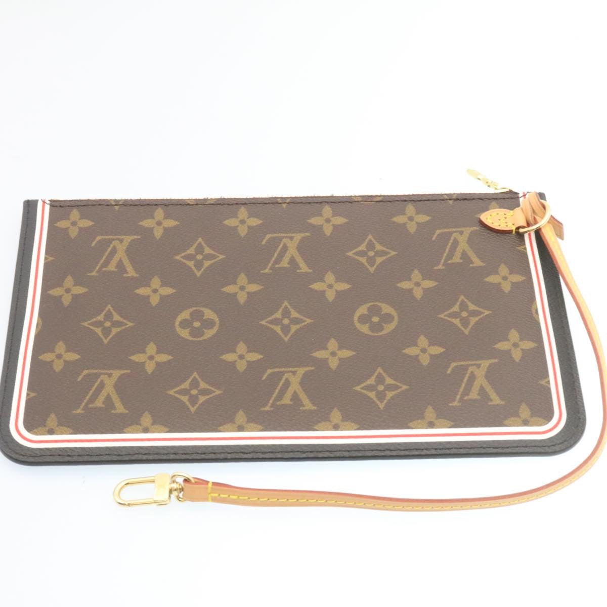 LOUIS VUITTON Monogram Game On Neverfull MM Tote Bag M57452 LV Auth knn013