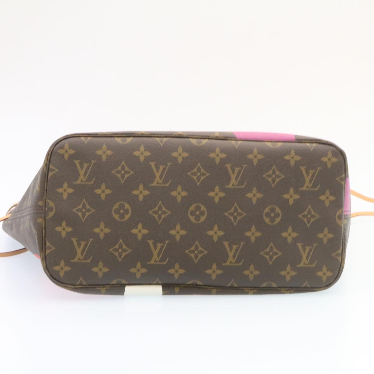 LOUIS VUITTON Monogram Game On Neverfull MM Tote Bag M57452 LV Auth knn013