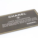 CHANEL Vanity Chain Shoulder Pouch Hemp Pink CC Auth knn023-27