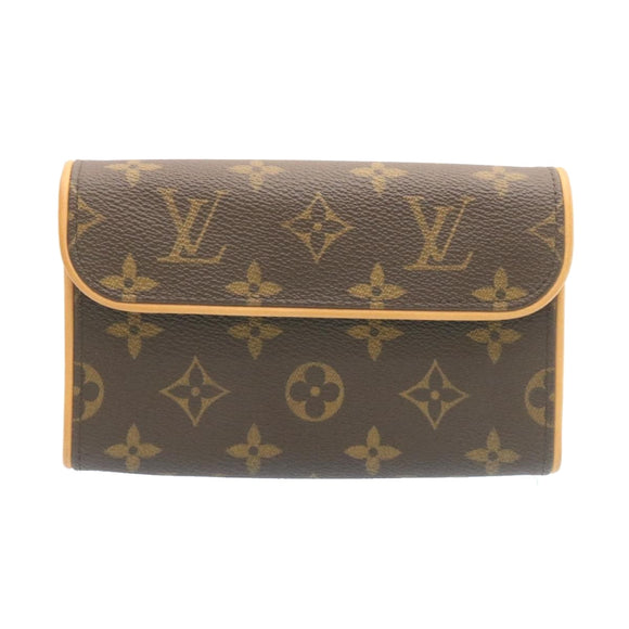 LOUIS VUITTON Monogram Pochette Florentine Waist Pouch M51855 LV Auth knn038