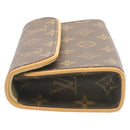 LOUIS VUITTON Monogram Pochette Florentine Waist Pouch M51855 LV Auth knn038-7