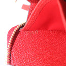 LOUIS VUITTON Monogram Empreinte Zippy Wallet Red M60017 LV Auth knn040-11