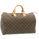 LOUIS VUITTON Monogram Speedy 40 Hand Bag M41522 LV Auth knn054-1