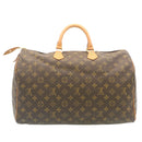 LOUIS VUITTON Monogram Speedy 40 Hand Bag M41522 LV Auth knn054-2