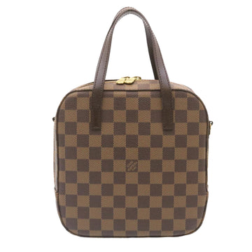 LOUIS VUITTON Damier Ebene Spontini Hand Bag SP Order N48021 LV Auth knn072 - 0