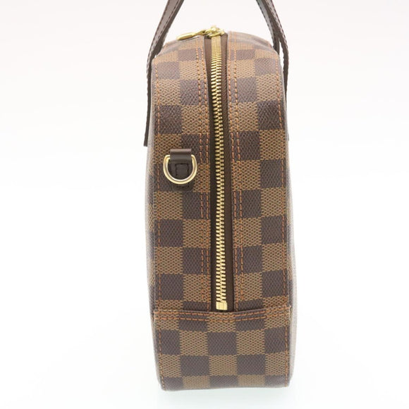LOUIS VUITTON Damier Ebene Spontini Hand Bag SP Order N48021 LV Auth knn072