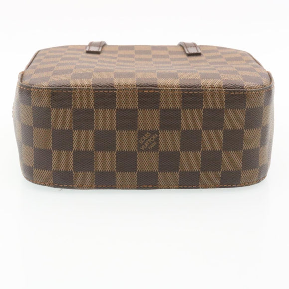 LOUIS VUITTON Damier Ebene Spontini Hand Bag SP Order N48021 LV Auth knn072