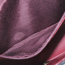 CHANEL Chain Turn Lock Diana Matelasse Shoulder Bag Lamb Skin Black Auth knn076-21