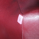 CHANEL Chain Turn Lock Diana Matelasse Shoulder Bag Lamb Skin Black Auth knn076-11