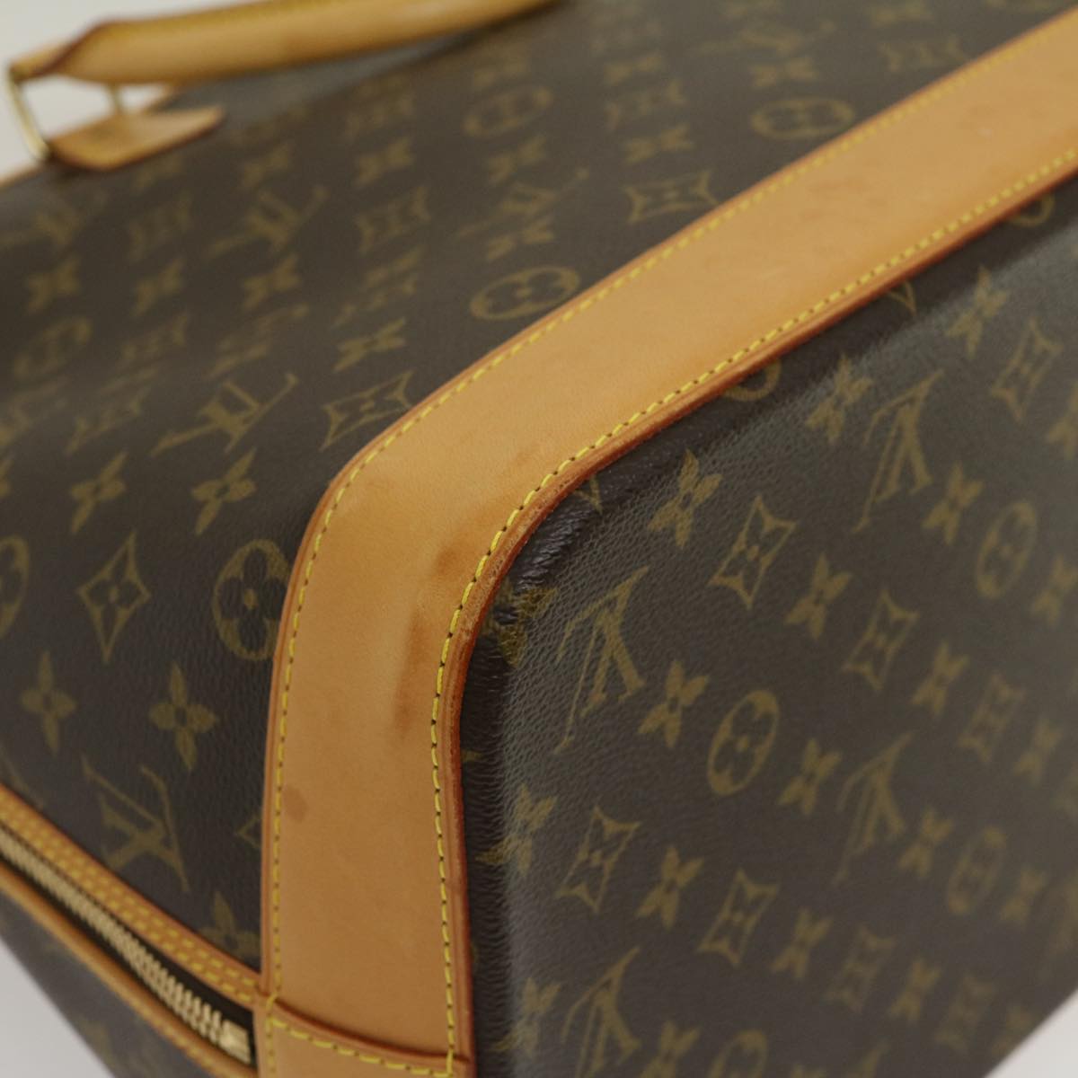 LOUIS VUITTON Monogram Alma Voyage MM Hand Bag M41446 LV Auth knn080