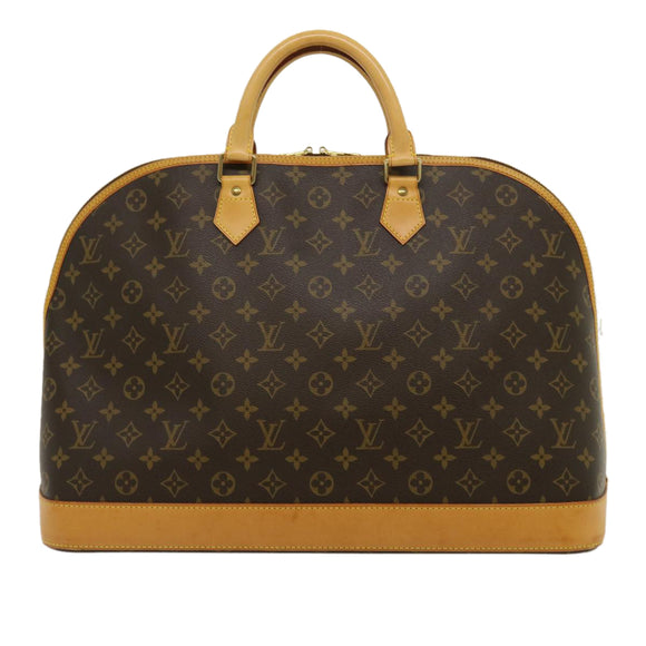 LOUIS VUITTON Monogram Alma Voyage MM Hand Bag M41446 LV Auth knn080