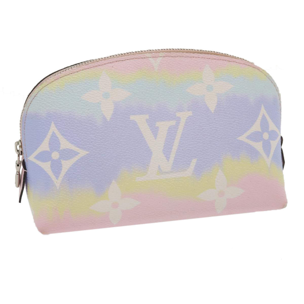 LOUIS VUITTON Monogram Escal Pascal Pochette Cosmetic Pouch M69139 Auth knn081