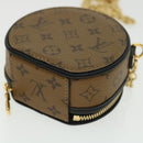 LOUIS VUITTON Monogram Reverse Boite Chapeau Shoulder Bag Brown M68577 LV knn091-15