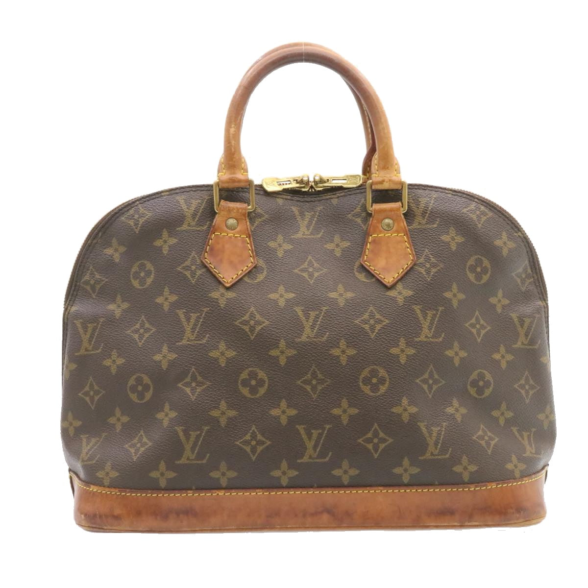 LOUIS VUITTON Monogram Alma Hand Bag M51130 LV Auth lc020 - 0