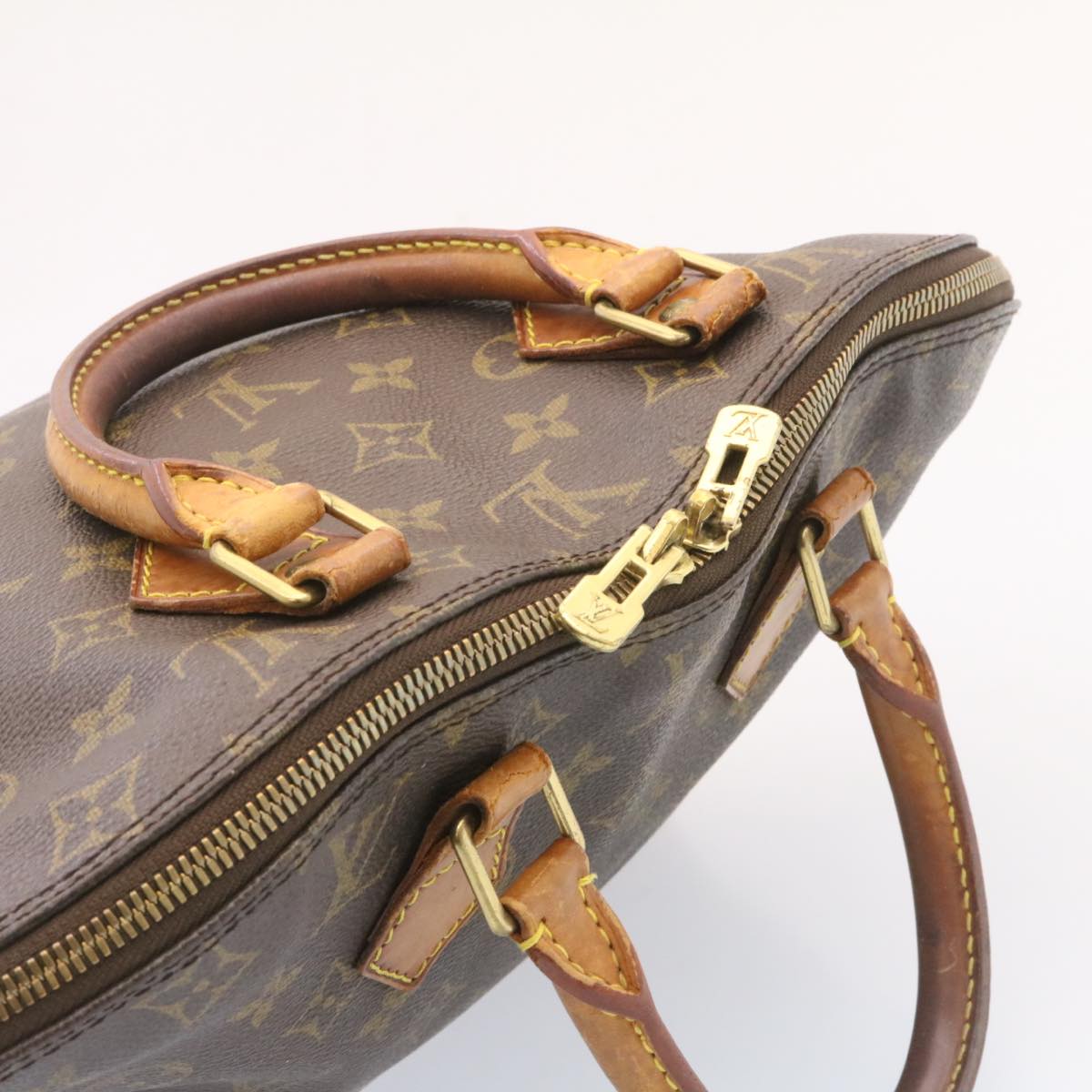 LOUIS VUITTON Monogram Alma Hand Bag M51130 LV Auth lc020