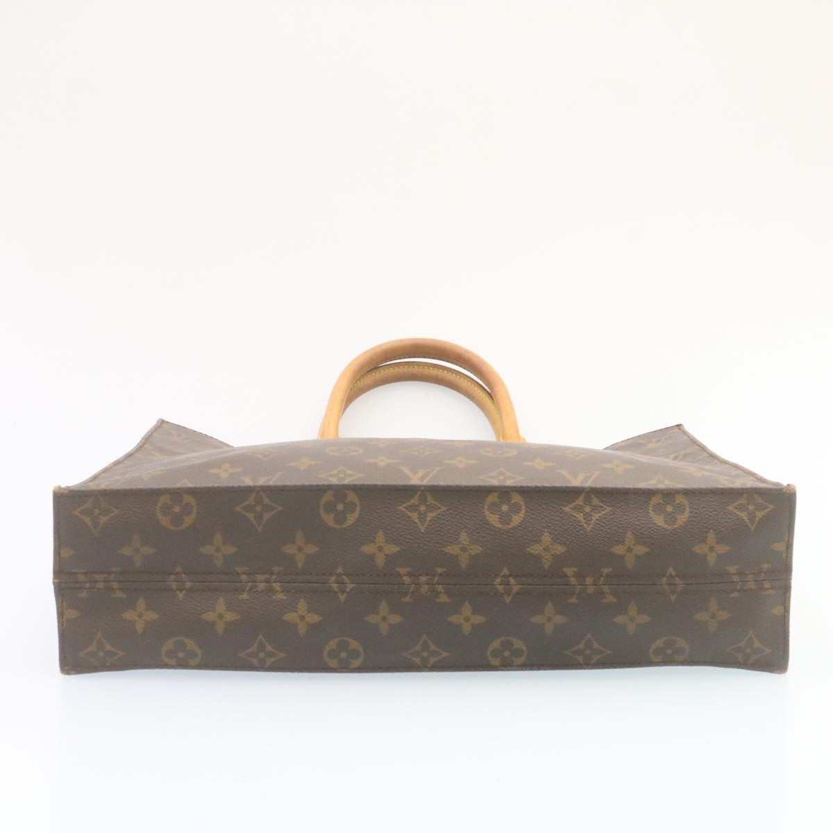 LOUIS VUITTON Monogram Sac Plat Hand Bag M51140 LV Auth lt256