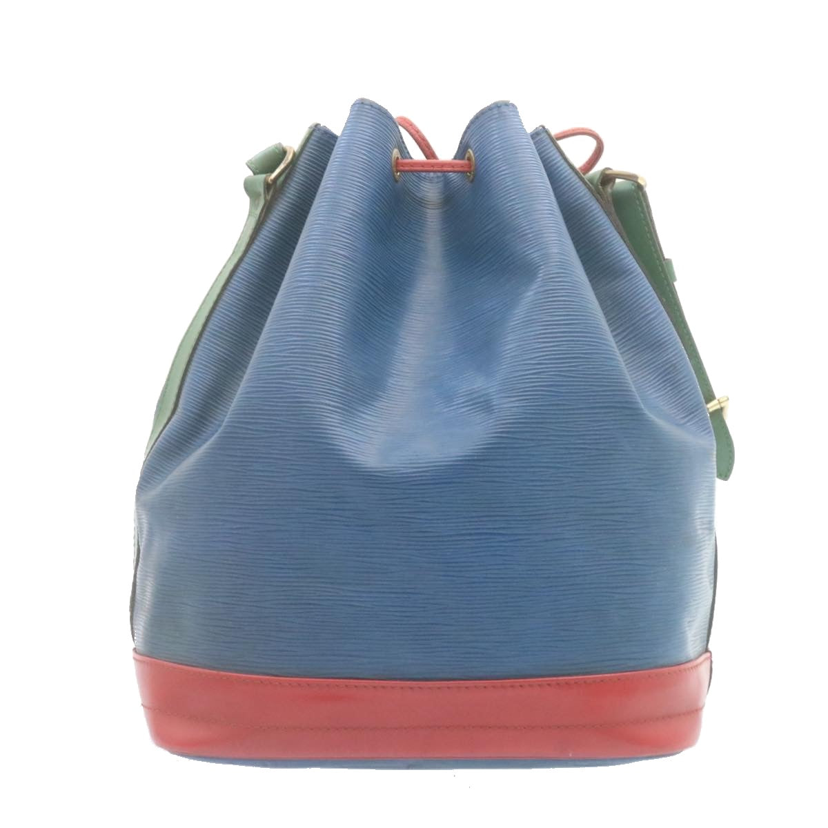 LOUIS VUITTON Epi Tricolor Noe Shoulder Bag Blue Red Green M44082 LV Auth lt292 - 0