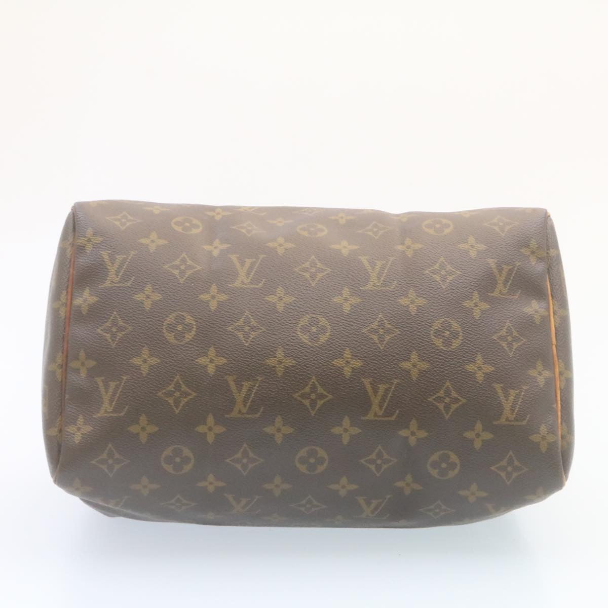 LOUIS VUITTON Monogram Speedy 30 Hand Bag M41526 LV Auth lt305