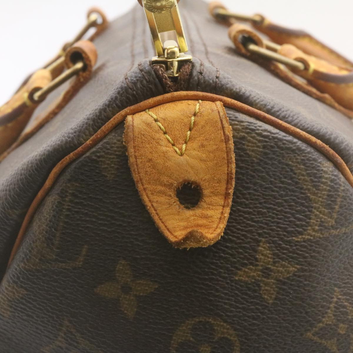 LOUIS VUITTON Monogram Speedy 30 Hand Bag M41526 LV Auth lt305