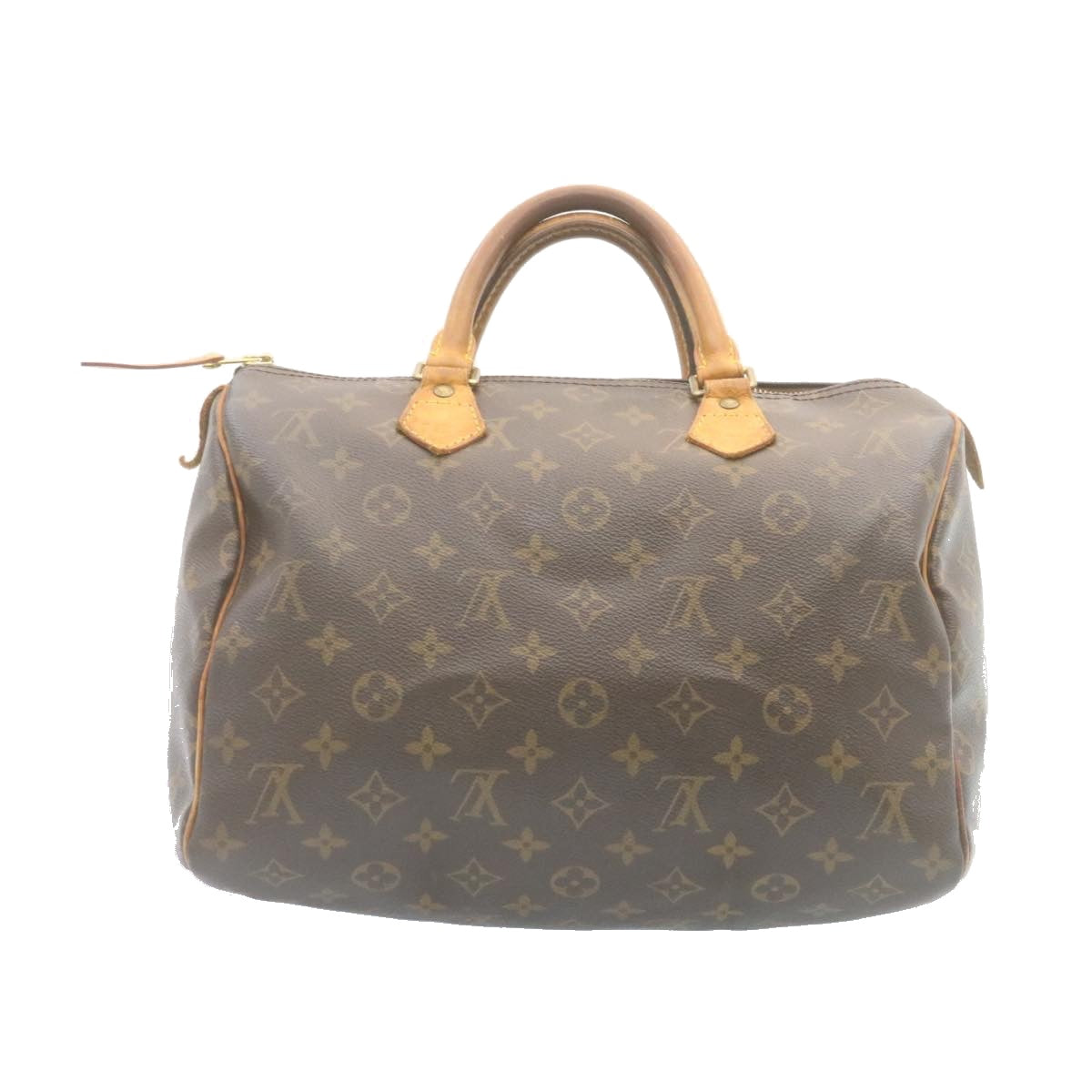 LOUIS VUITTON Monogram Speedy 30 Hand Bag M41526 LV Auth lt305 - 0