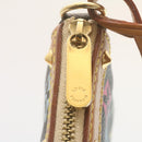 LOUIS VUITTON Monogram Multicolor Pochette Accessoires Pouch Black M92648 lt318-9