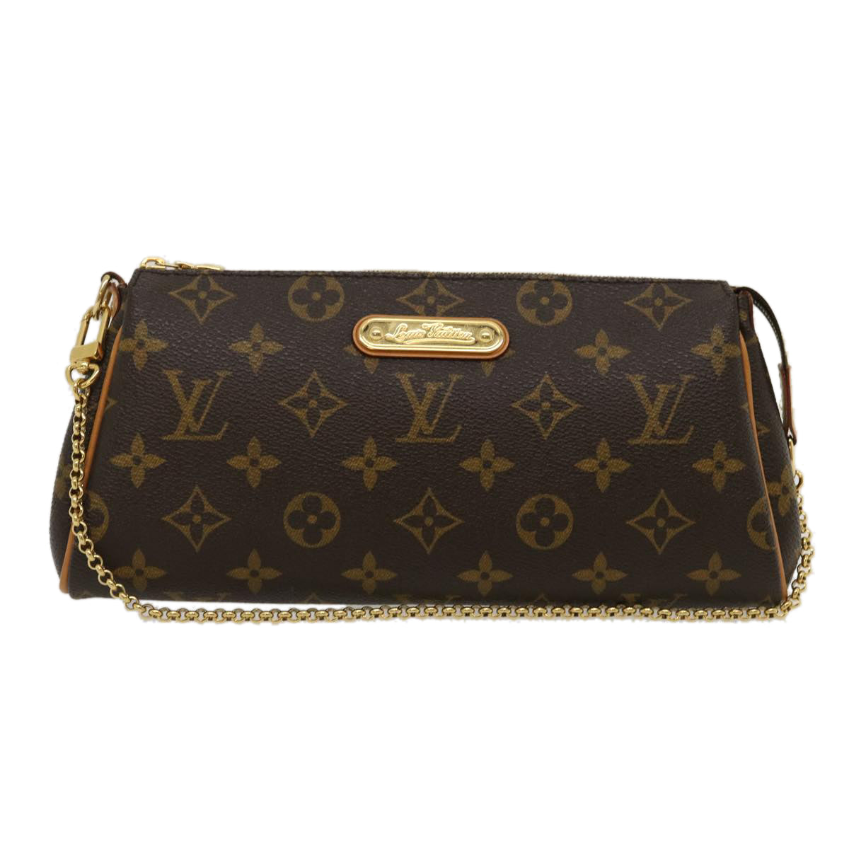 LOUIS VUITTON Monogram Eva 2Way Pouch Shoulder Bag M95567 LV Auth lt491A