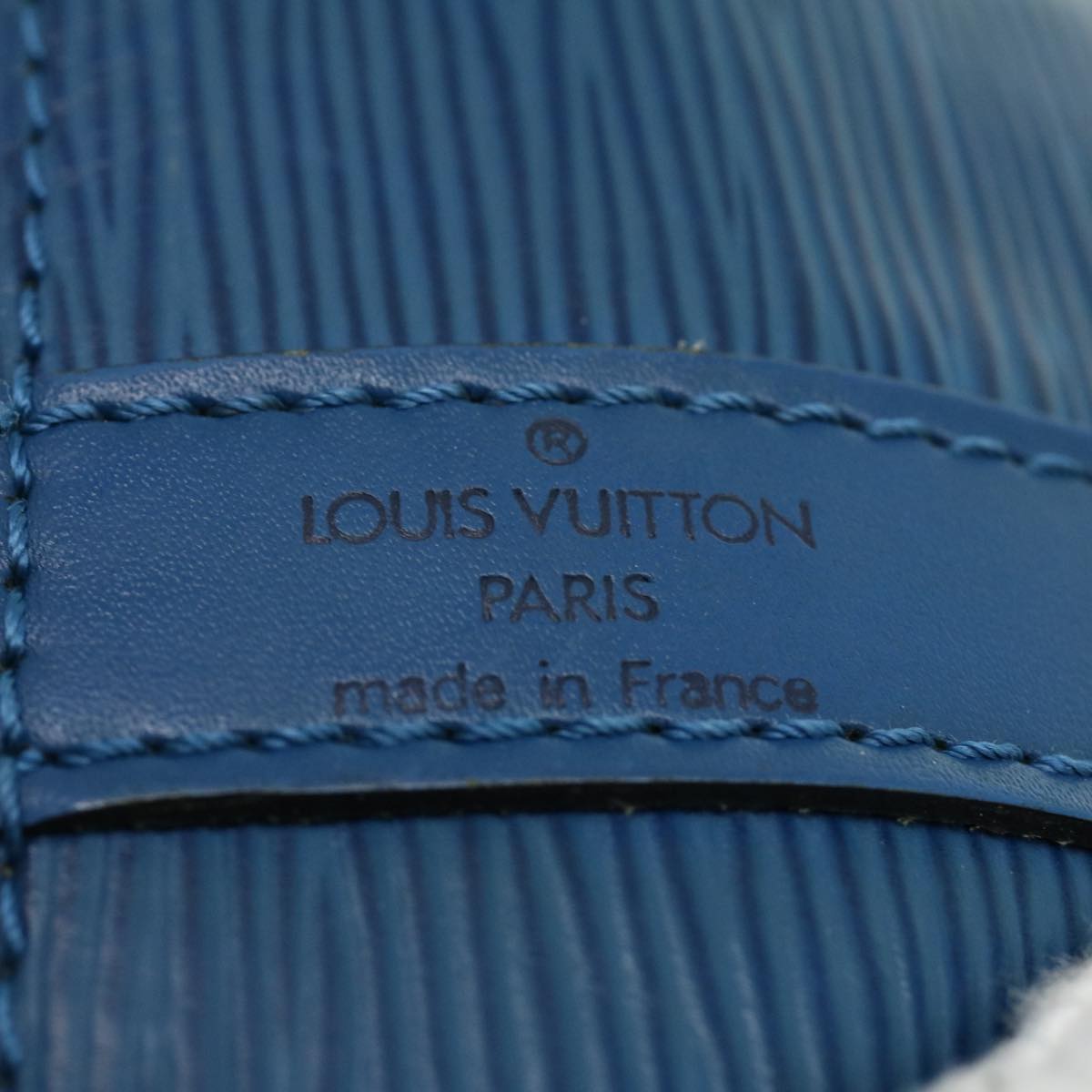 LOUIS VUITTON Epi Petit Noe Shoulder Bag Blue M44105 LV Auth lt546