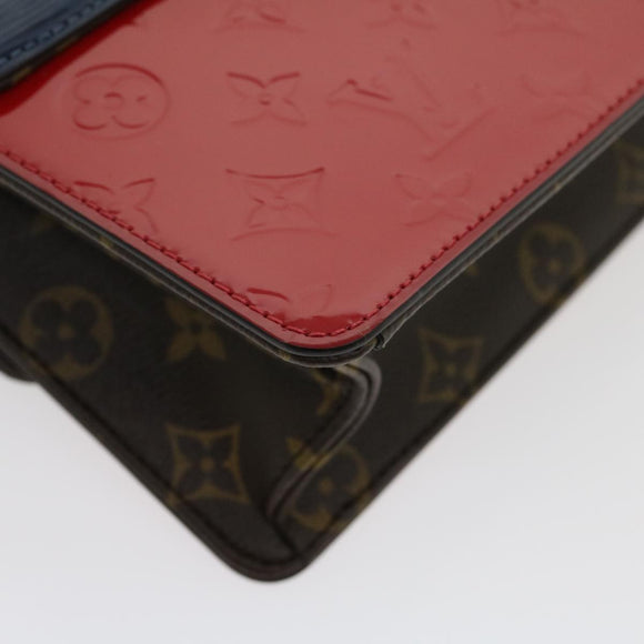LOUIS VUITTON Vernis Wynwood Shoulder Bag Red scarlet M90517 LV Auth lt554A