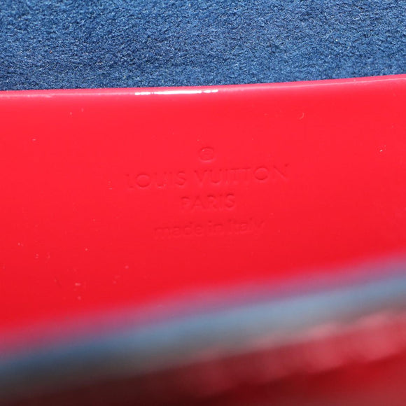 LOUIS VUITTON Vernis Wynwood Shoulder Bag Red scarlet M90517 LV Auth lt554A