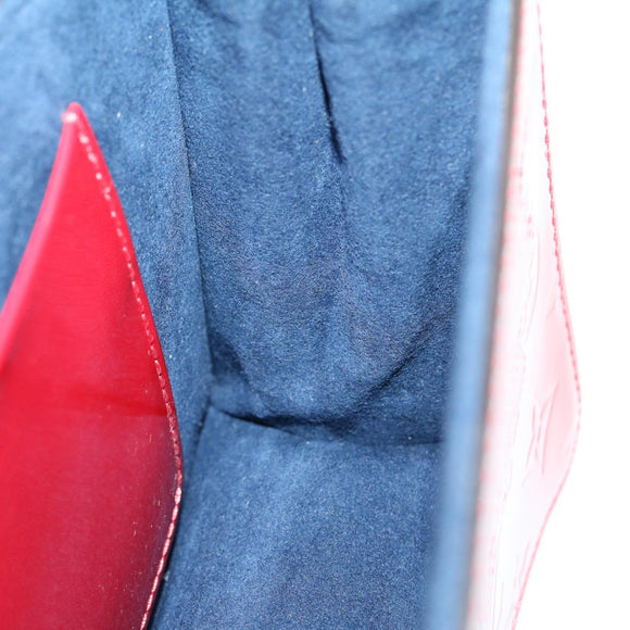 LOUIS VUITTON Vernis Wynwood Shoulder Bag Red scarlet M90517 LV Auth lt554A