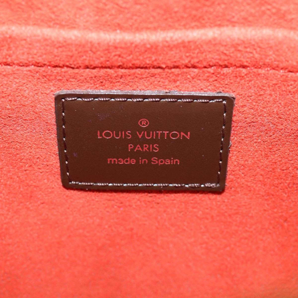 LOUIS VUITTON Damier Ebene Saria Mini Hand Bag N51286 LV Auth lt640
