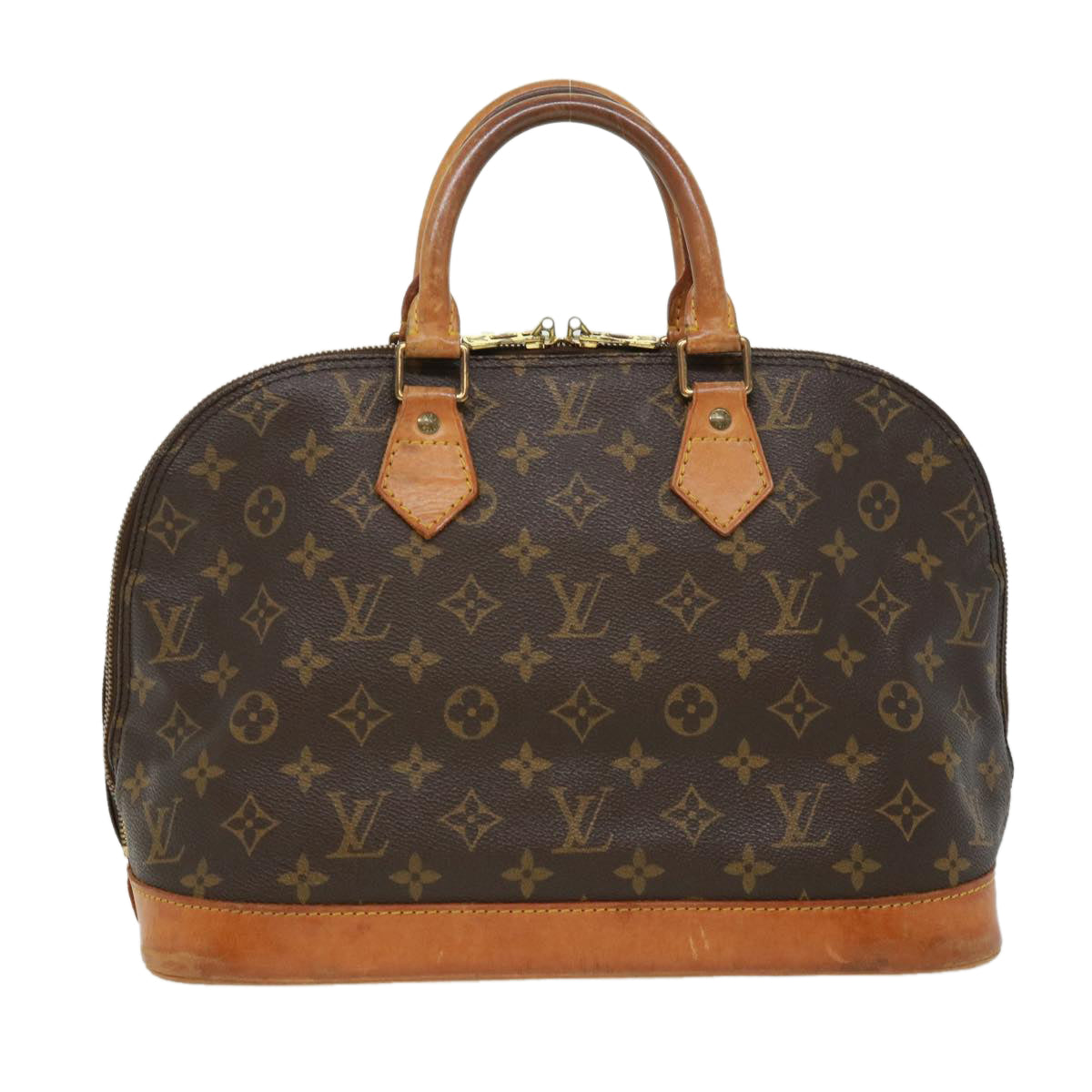 LOUIS VUITTON Monogram Alma Hand Bag M51130 LV Auth lt653