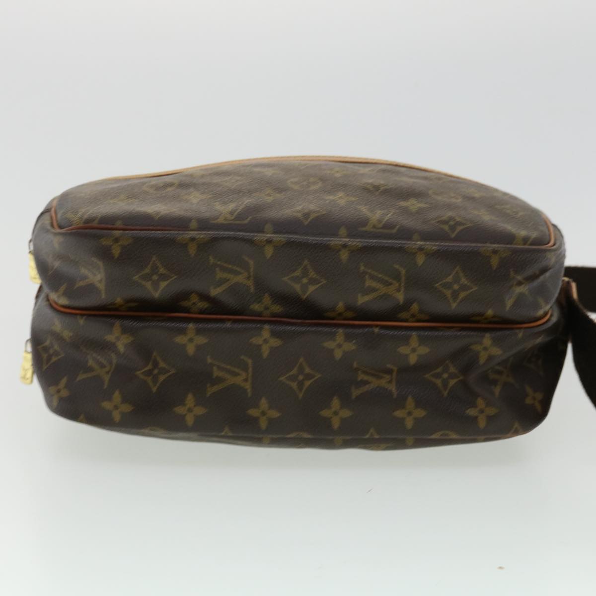 LOUIS VUITTON Monogram Reporter PM Shoulder Bag M45254 LV Auth lt657