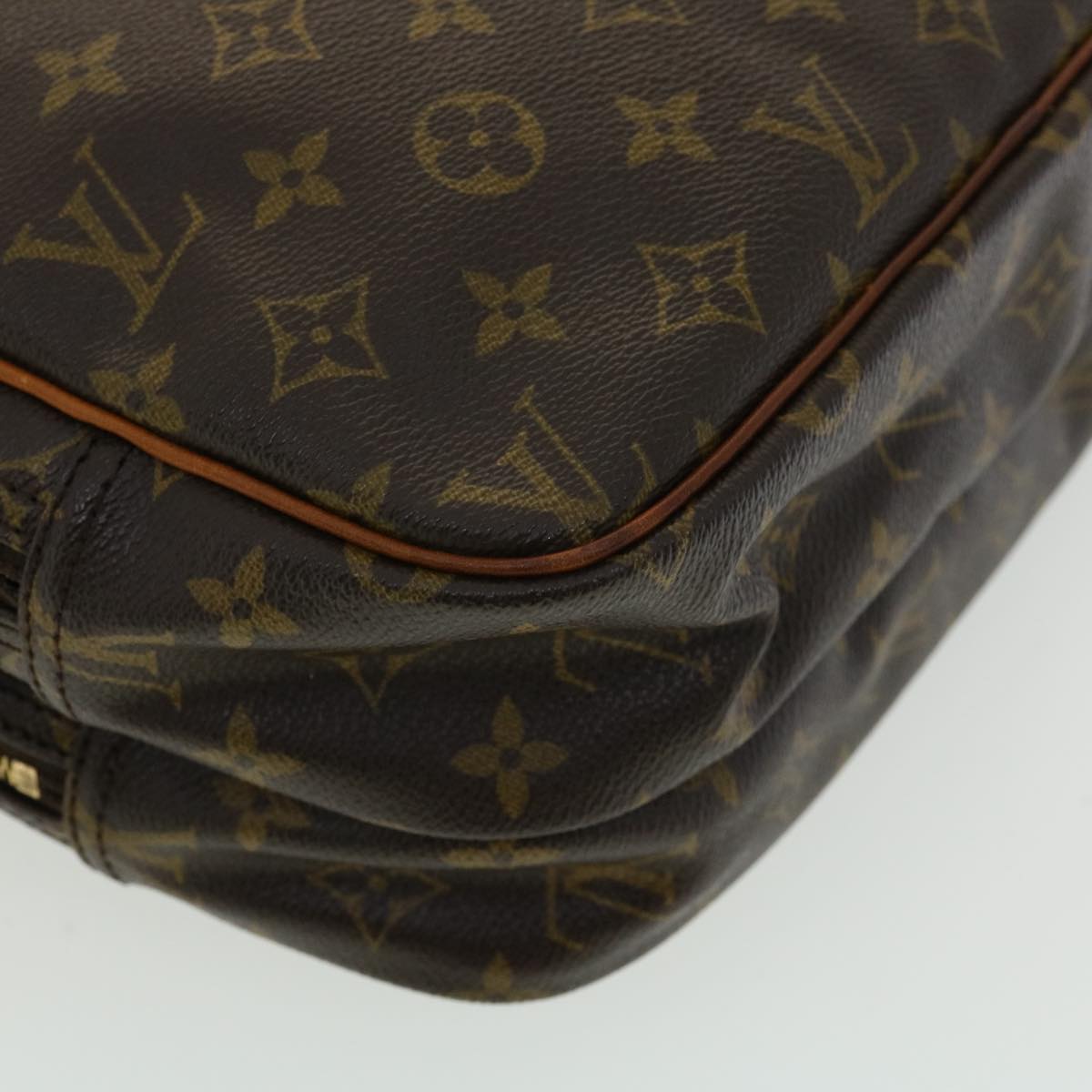 LOUIS VUITTON Monogram Reporter PM Shoulder Bag M45254 LV Auth lt657