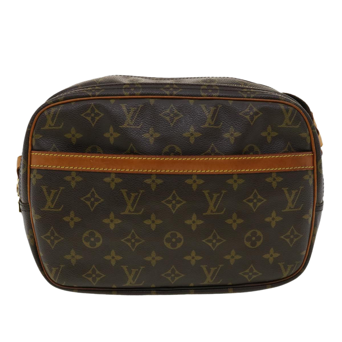 LOUIS VUITTON Monogram Reporter PM Shoulder Bag M45254 LV Auth lt657