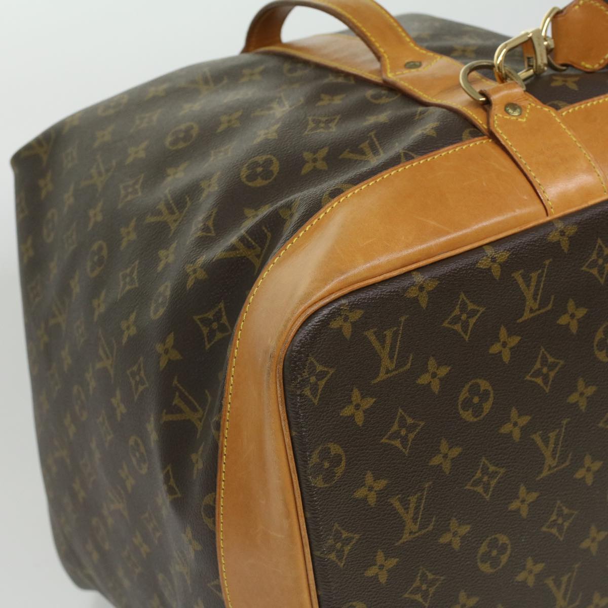 LOUIS VUITTON Monogram Sac Marine Shoulder Bag M41235 LV Auth lt686