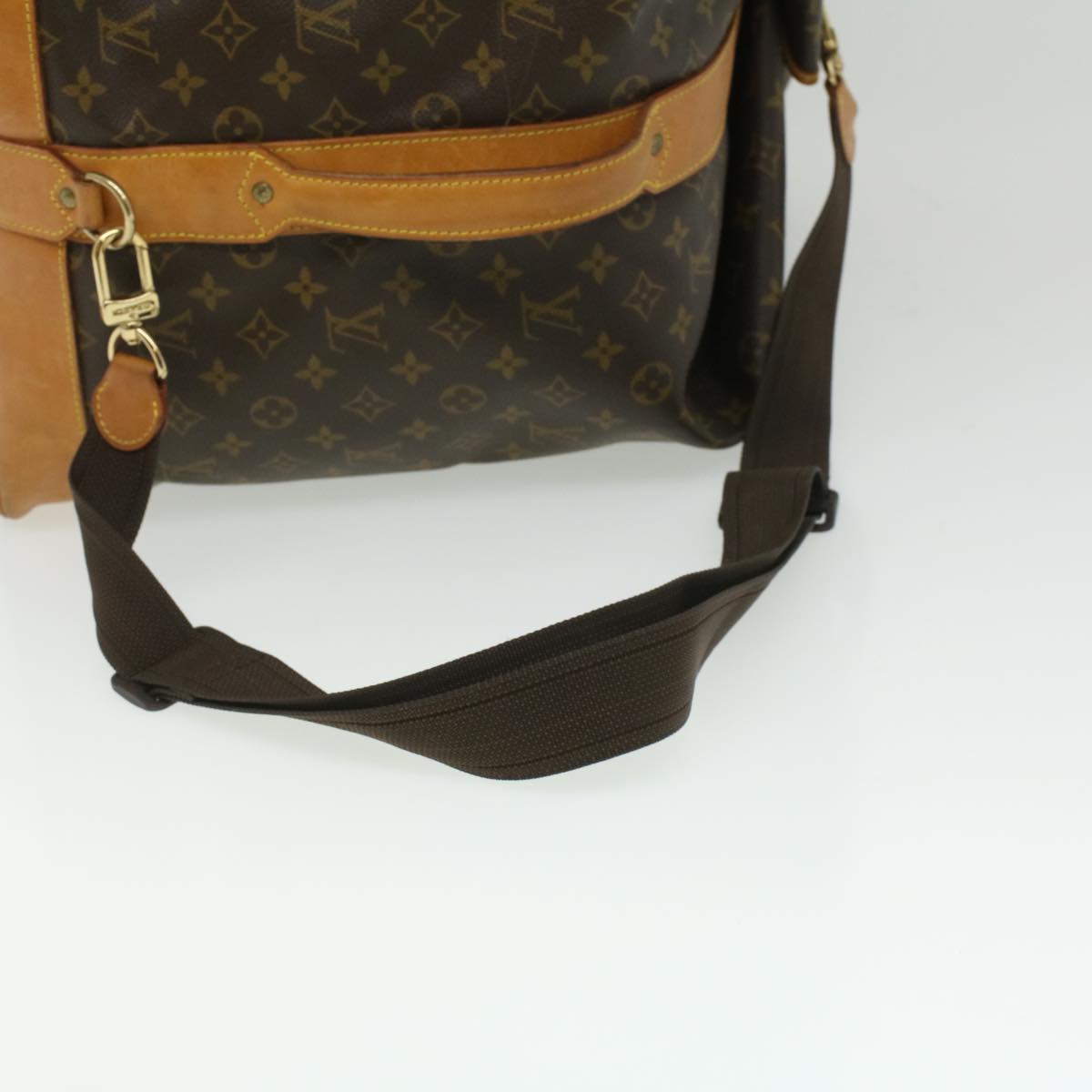 LOUIS VUITTON Monogram Sac Marine Shoulder Bag M41235 LV Auth lt686