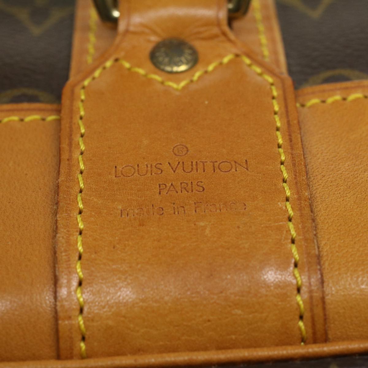 LOUIS VUITTON Monogram Sac Marine Shoulder Bag M41235 LV Auth lt687