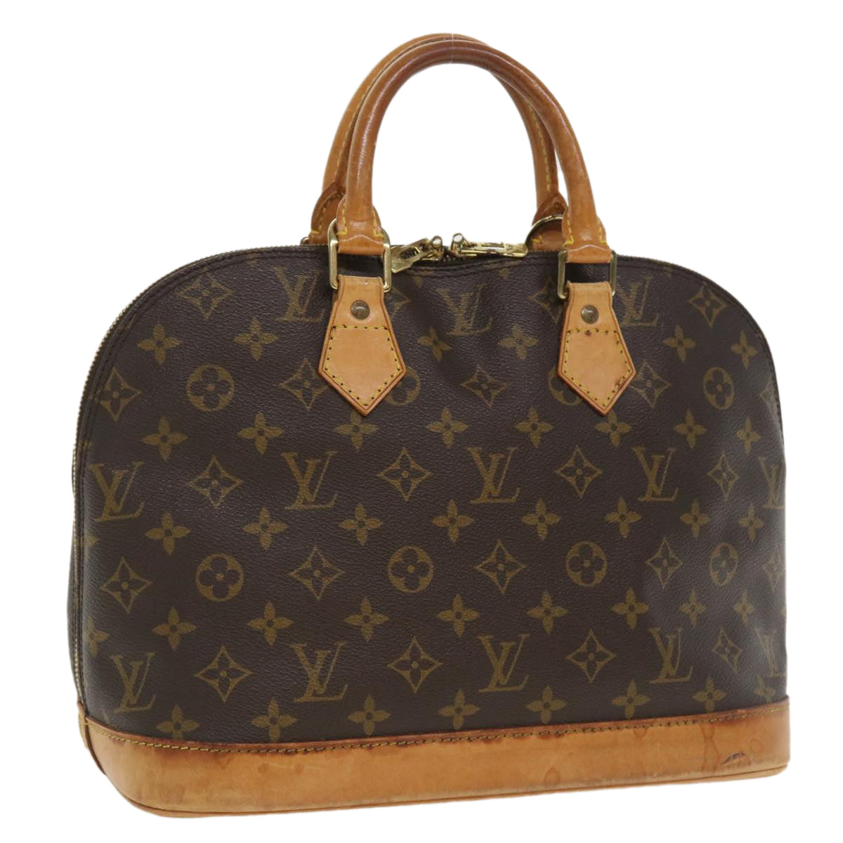 LOUIS VUITTON Monogram Alma Hand Bag M51130 LV Auth lt706