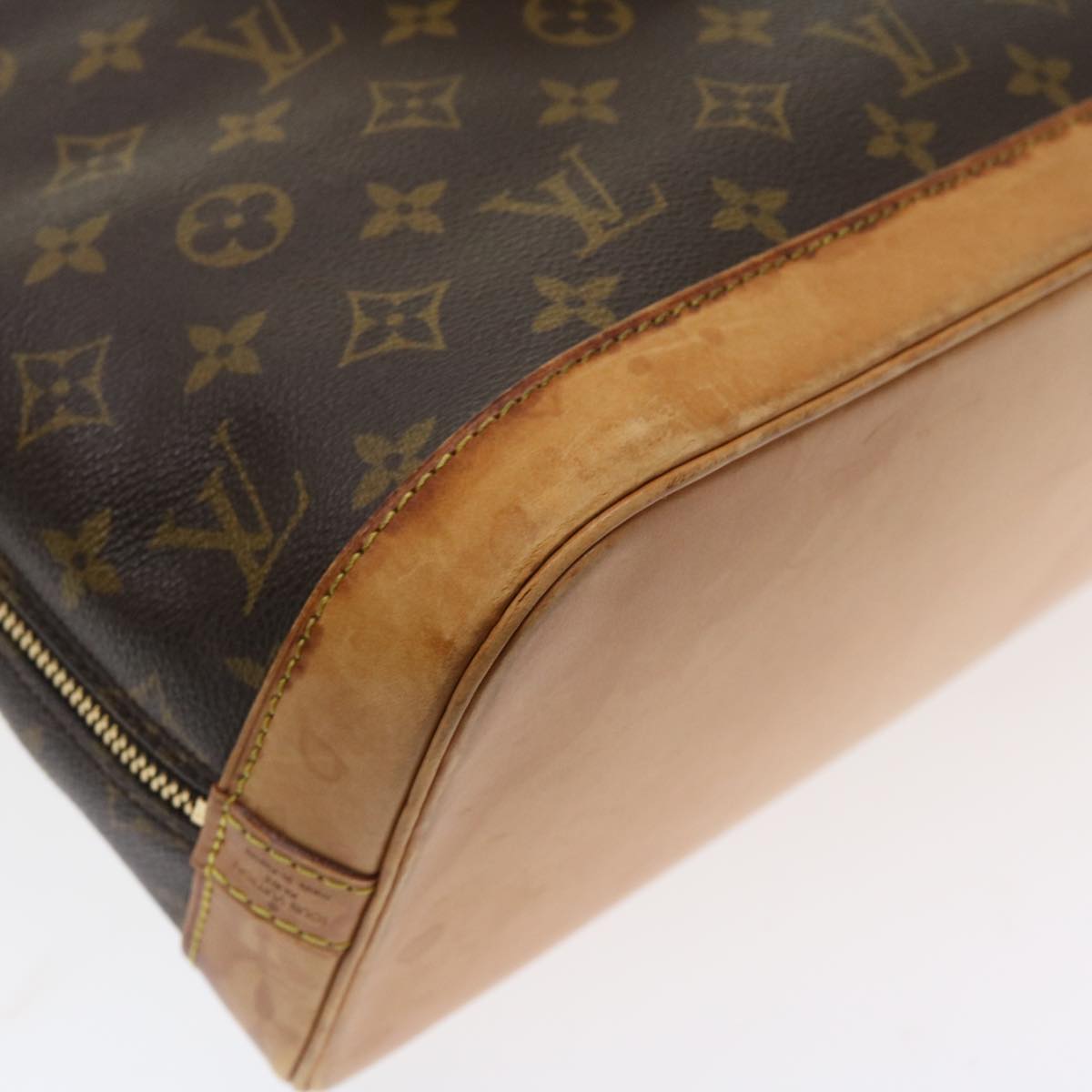 LOUIS VUITTON Monogram Alma Hand Bag M51130 LV Auth lt706