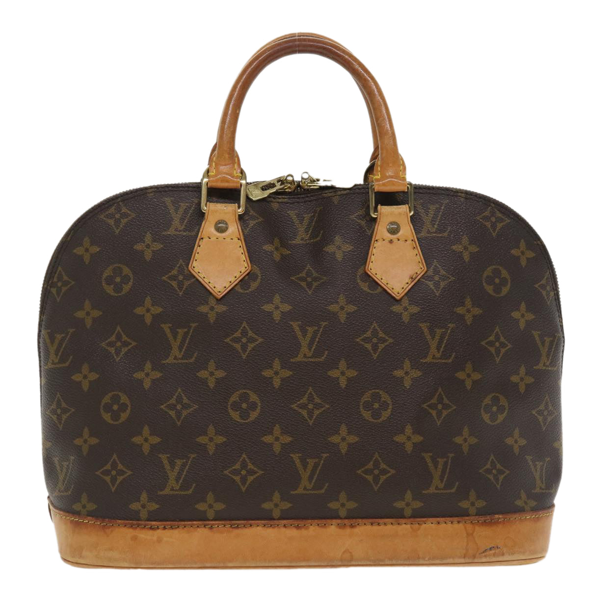 LOUIS VUITTON Monogram Alma Hand Bag M51130 LV Auth lt706