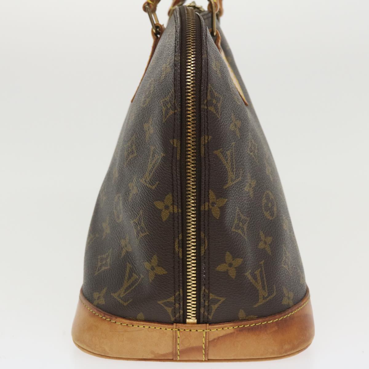 LOUIS VUITTON Monogram Alma Hand Bag M51130 LV Auth lt706