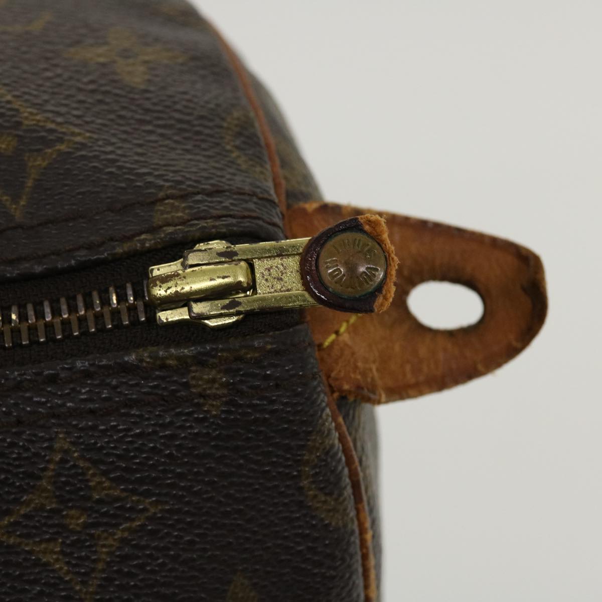 LOUIS VUITTON Monogram Speedy 30 Hand Bag M41526 LV Auth lt735