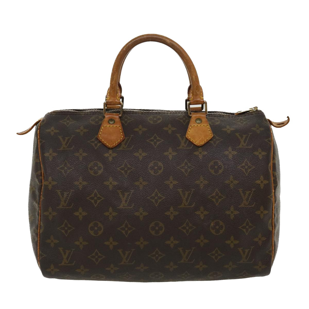 LOUIS VUITTON Monogram Speedy 30 Hand Bag M41526 LV Auth lt735