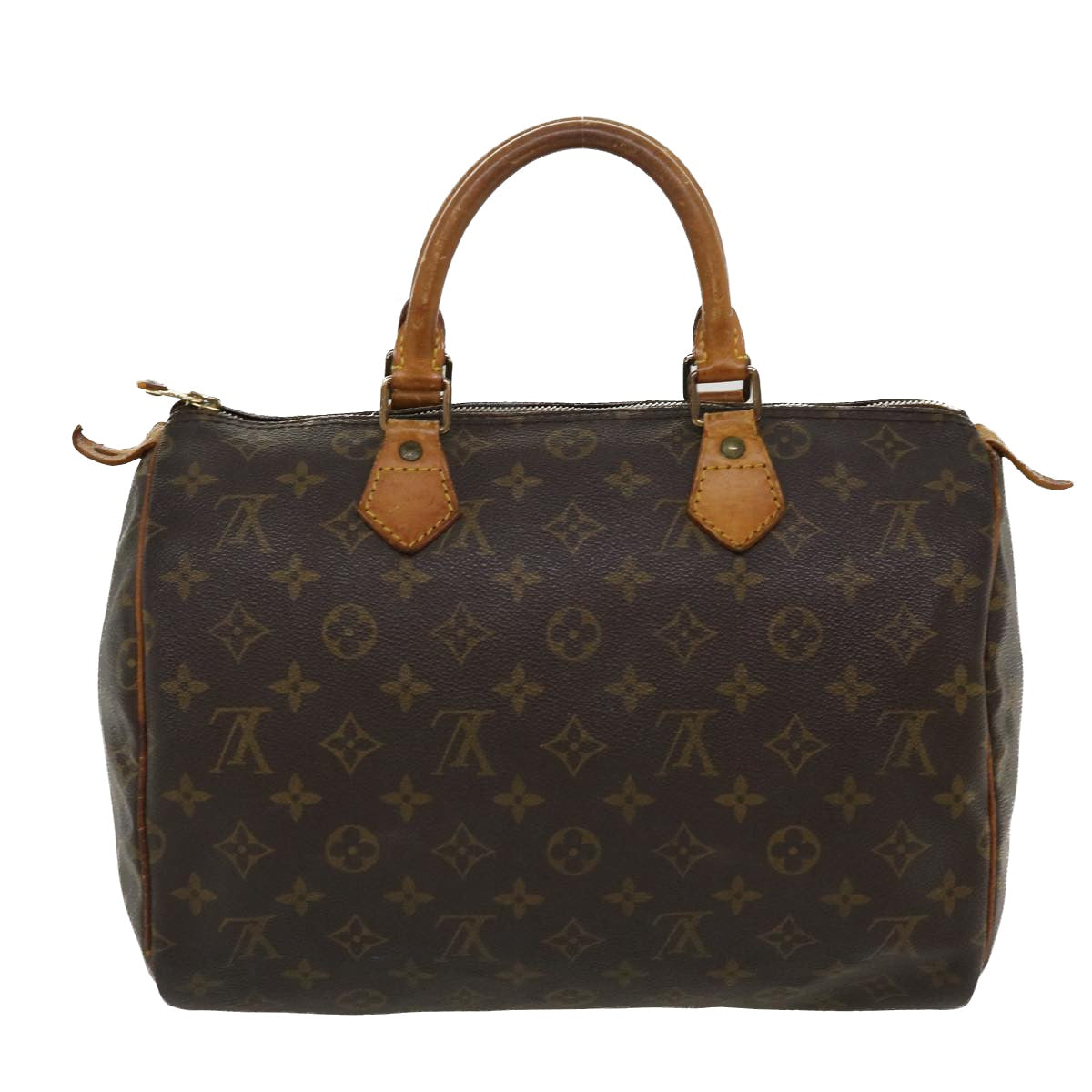 LOUIS VUITTON Monogram Speedy 30 Hand Bag M41526 LV Auth lt735