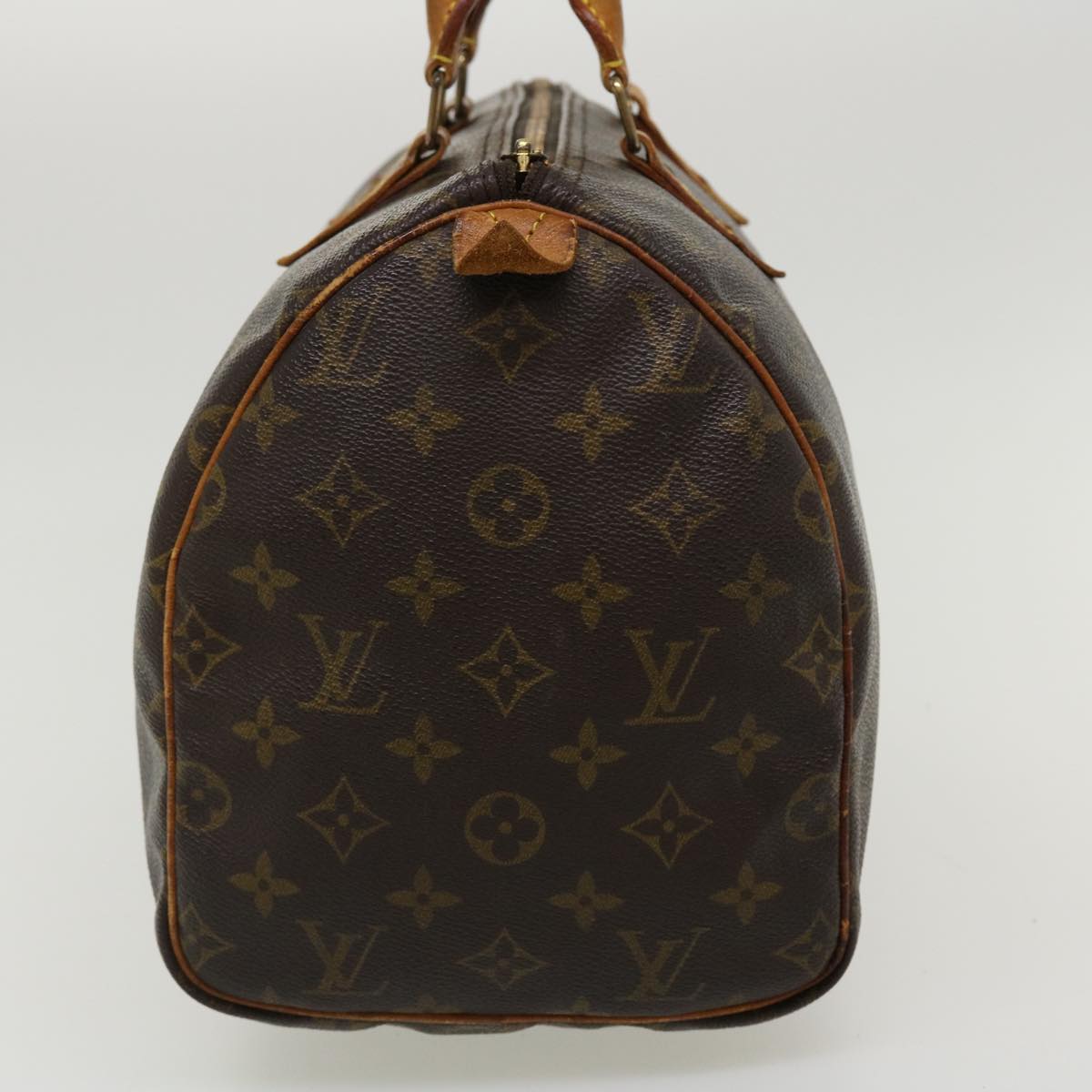 LOUIS VUITTON Monogram Speedy 30 Hand Bag M41526 LV Auth lt735